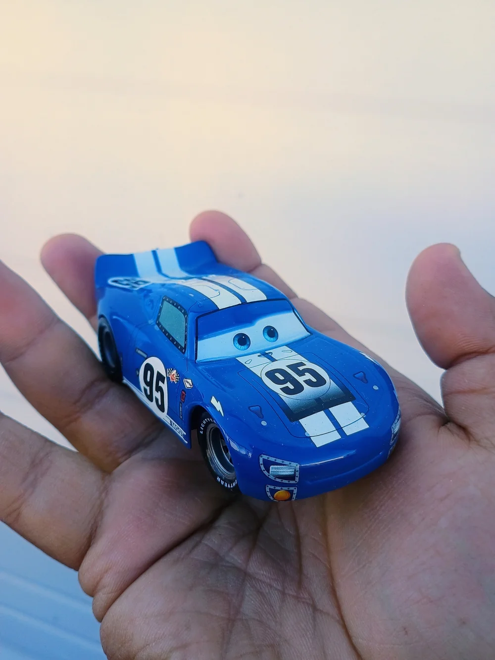 Disney Store Pixar Cars Bob Pauley MQGT Lightning McQueen Die Cast RARE